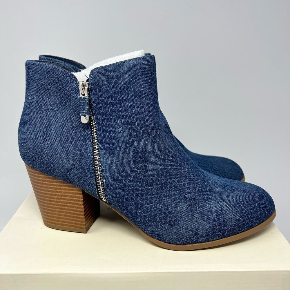 Style & Co Denim Bootie - Picture 2 of 9